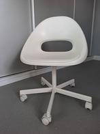 Bureau stoel Kunststof wit Loberget Ikea., Ophalen, Gebruikt, Wit, Bureaustoel