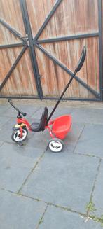 Puky driewieler met duwstang, Fietsen en Brommers, Ophalen, Zo goed als nieuw, Duwstang