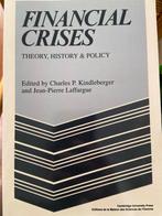 Financial Crises - Kindleberger & Laffargue, Ophalen of Verzenden, Zo goed als nieuw, Economie en Marketing