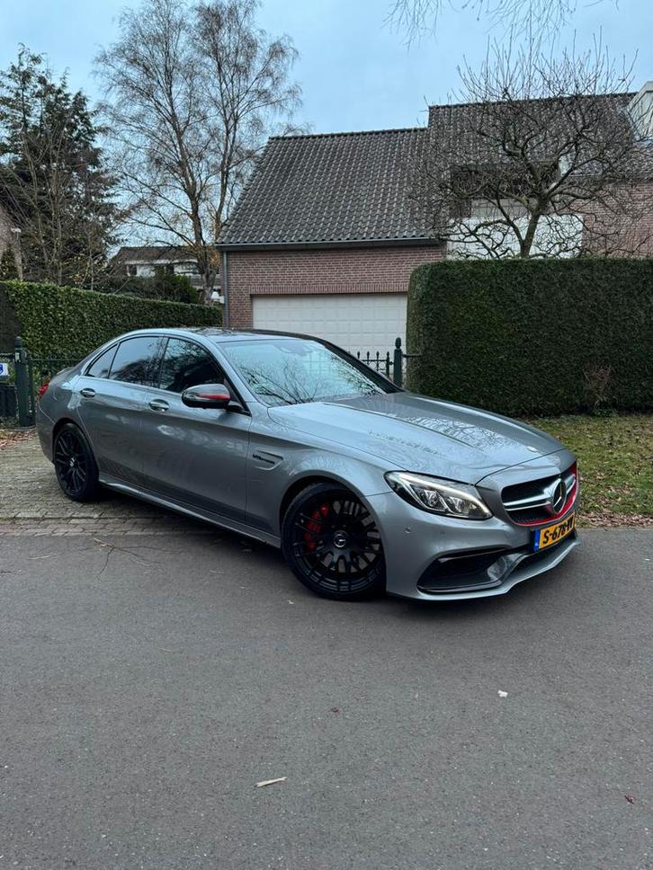 Mercedes-Benz C63s fabrieksaf Edetion 1, Auto's, Mercedes-Benz, Particulier, C-Klasse, 360° camera, ABS, Achteruitrijcamera, Adaptieve lichten