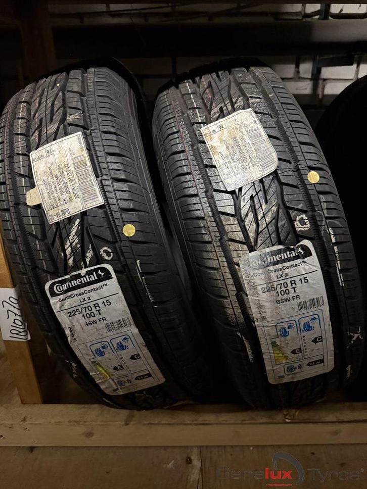 225/70R15 100T Continental LX2 225/70 R15 225/70/15 2257015, Auto-onderdelen, Banden en Velgen, Band(en), Zomerbanden, 15 inch