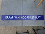 Groot origineel geëmailleerd straat naam bord +meer curiosa., Ophalen of Verzenden