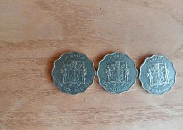 Lot 10 dollar Jamaica munten  beschikbaar voor biedingen
