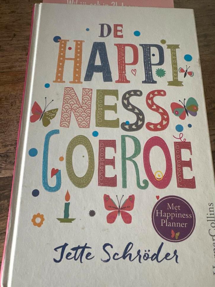 Jette Schröder - De Happiness Goeroe, Boeken, Kinderboeken | Jeugd | 13 jaar en ouder, Zo goed als nieuw, Ophalen of Verzenden