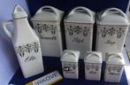 ART DECO SET VOORRAAD POTTEN * VINTAGE * 13 Stuks *, Verzenden