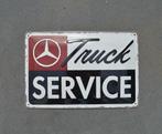 Mercedes truck service bord - 20x30cm - nieuw, Verzamelen, Ophalen of Verzenden, Nieuw, Reclamebord