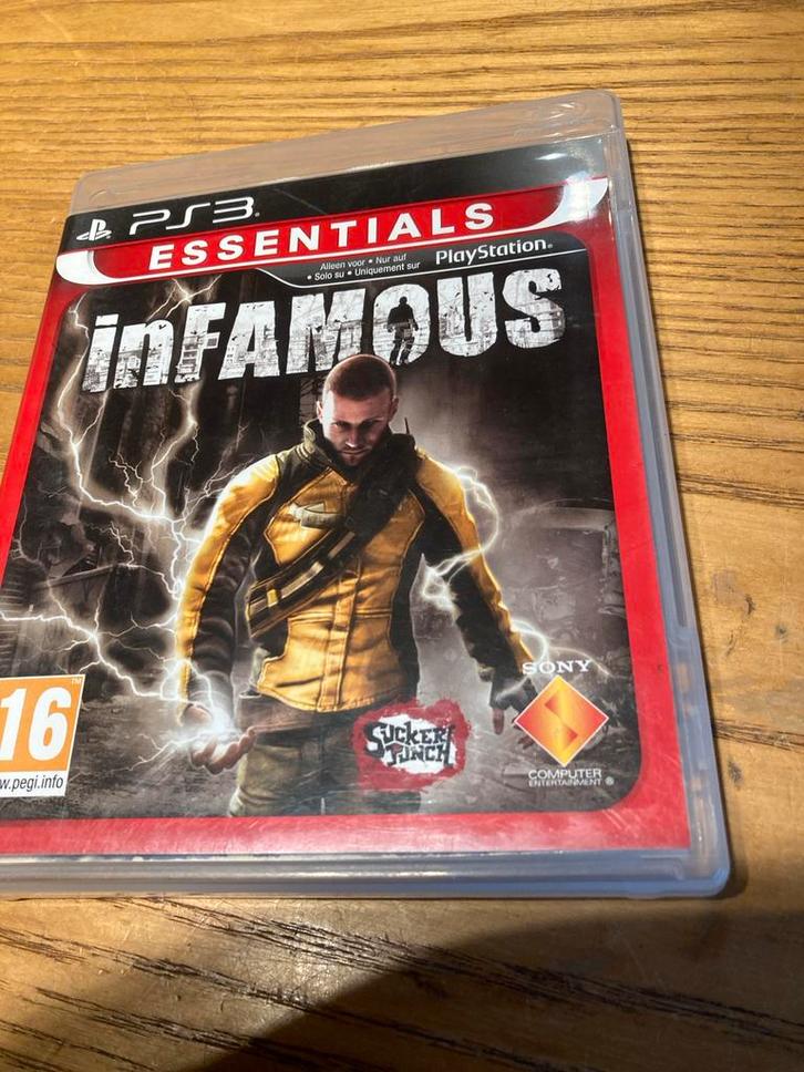Infamous - PlayStation 3, Spelcomputers en Games, Games | Sony PlayStation 1, Gebruikt, Avontuur en Actie, 1 speler, Vanaf 16 jaar
