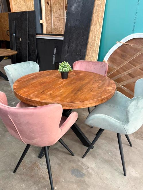 Mooie eetkamerset voor 4 personen, Antiek en Kunst, Antiek | Meubels | Tafels, Ophalen of Verzenden