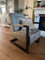 Te koop mooie stoel olijfgroen, Huis en Inrichting, Stoelen, Gebruikt, Overige kleuren, Ophalen of Verzenden, Eén