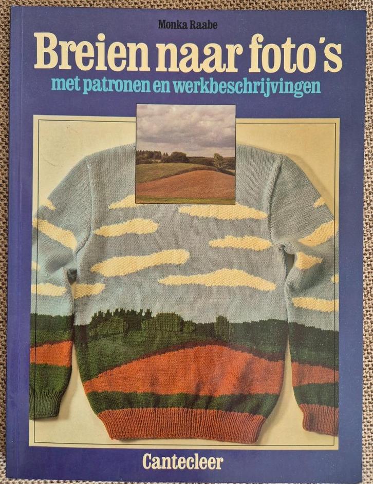 Breien naar foto's - Monka Raabe, Hobby en Vrije tijd, Breien en Haken, Zo goed als nieuw, Breien, Patroon of Boek, Verzenden