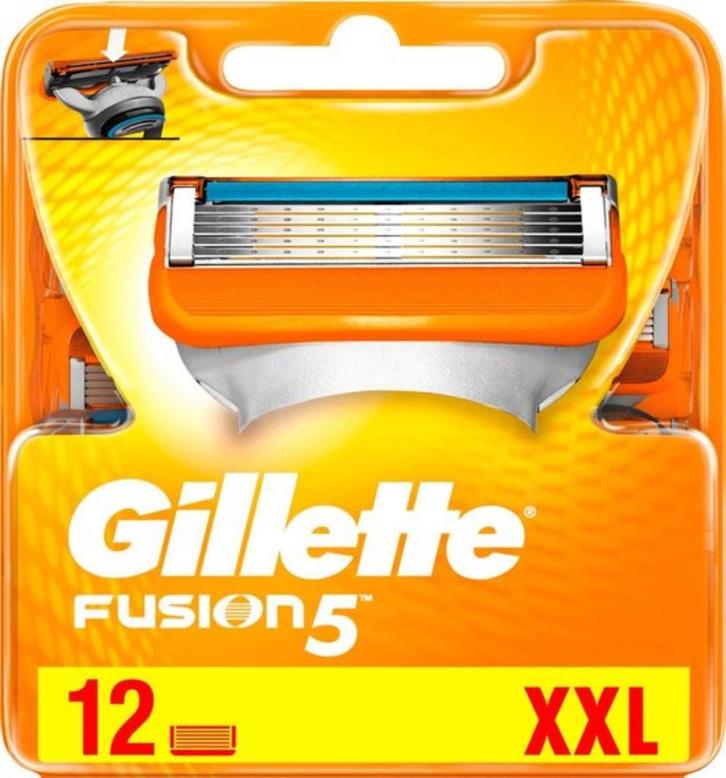 Gillette Fusion5 Scheermesjes 12 Stuks, Sieraden, Tassen en Uiterlijk, Uiterlijk | Gezichtsverzorging, Nieuw, Verzorging, Gehele gezicht