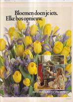 retro reclame 1982 Bloemen Hillegom meisje poppenhuis, Verzamelen, Retro, Overige typen, Ophalen of Verzenden