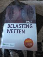 Belastingwetten 2024 - Nieuw!, Ophalen of Verzenden, Nieuw, Wolters Kluwer, Overige wetenschappen