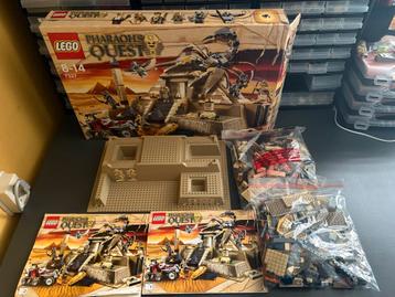 Lego pharaoh’s quest set 7327 100% compleet beschikbaar voor biedingen
