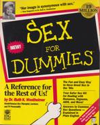Sex for Dummies, Dr. Ruth Westheimer, Boeken, Overige Boeken, Dr. Ruth K. Westheimer, Ophalen of Verzenden, Zo goed als nieuw