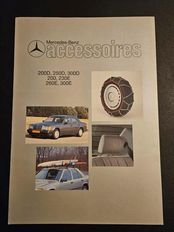 Brochure Mercedes-Benz 200 / 300 accessoires 1985 beschikbaar voor biedingen
