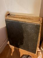 Partij keramische zwarte tegels 60x60 - 6m2, Ophalen, Gebruikt, 60 cm of meer, Minder dan 5 m²