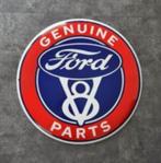 Ford logo emaillen bord mancave garage decoratie USA borden, Reclamebord, Ophalen of Verzenden, Zo goed als nieuw