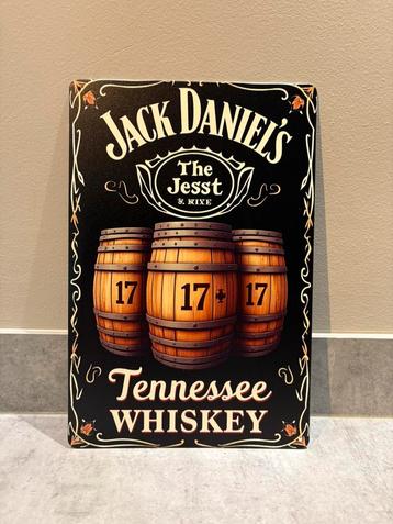 Mancave Bar Café Wanddecoratie metalen bordje Jack Daniel’s beschikbaar voor biedingen