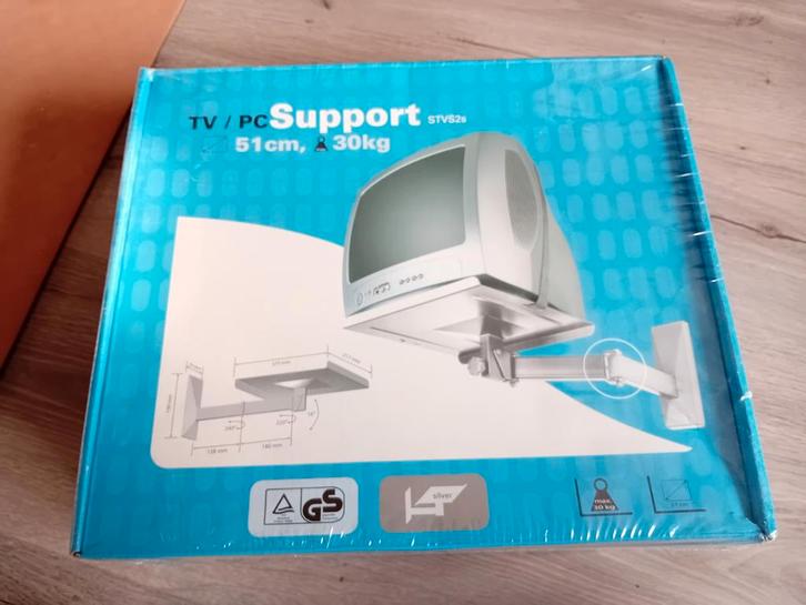 TV Beugel Ophangen Zwenkarm Nieuw in Doos, Audio, Tv en Foto, Televisiebeugels, Nieuw, Ophalen of Verzenden