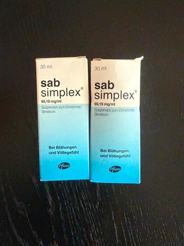 Sab Simplex 30ML (per 2 stuks) beschikbaar voor biedingen