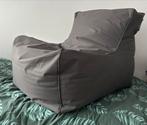 Lebel zitzak / Loungestoel Antraciet - Comfortabel!, Huis en Inrichting, Zitzakken, Ophalen, Zo goed als nieuw, Grijs, Zitzakstoel