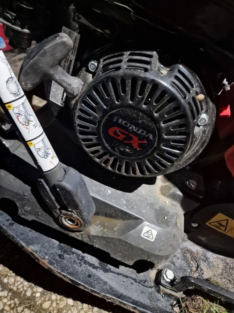 Husqvarna trilplaat - Honda GX160 motor, Ophalen of Verzenden