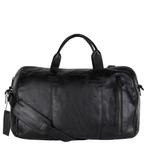 Presly&Sun - Cody - Leren Weekendtas KL-Zwart, Sieraden, Tassen en Uiterlijk, Tassen | Reistassen en Weekendtassen, 40 tot 60 cm