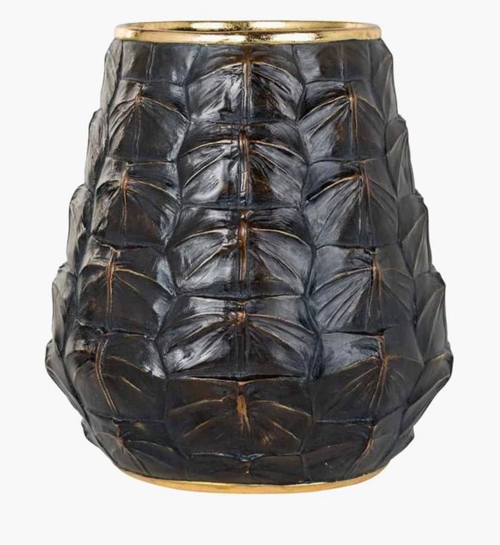 Richmond Interiors Vaes Leah small, Huis en Inrichting, Woonaccessoires | Lijsten, Minder dan 50 cm, Minder dan 50 cm, Hout, Ophalen of Verzenden