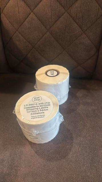Dymo Labels 101 mm x 54 mm met chip beschikbaar voor biedingen