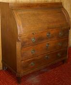 Antiek roltop bureau Computer rolluik buro meubel secretaire, Antiek en Kunst, Ophalen