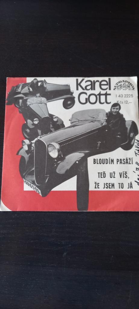 Karel Gott - Bloudim Pasazi 1979, Cd's en Dvd's, Vinyl Singles, Gebruikt, Single, Pop, 7 inch, Ophalen of Verzenden