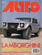Autovisie 1 1987 : Lamborghini LM002 - Nissan Silvia - Ford, Ophalen of Verzenden, Gelezen, Algemeen