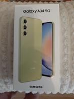 ZGAN!Samsung Galaxy A34 5G Nog nooit gebruikt 120,-incl vz, Telecommunicatie, Mobiele telefoons | Samsung, Overige kleuren, Verzenden