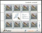Postzegels Vogels in Nederland: Putter, Ophalen of Verzenden, Na 1940, Postfris