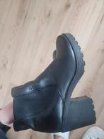 Leather boots eu 39, Ophalen, Gedragen, Zwart