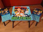 MOET NU WEG!!! LEUK ERG NET SETJE VAN PAW PATROL STOEL&TAFEL, Kinderen en Baby's, Speelgoed | Actiefiguren, Ophalen, Zo goed als nieuw