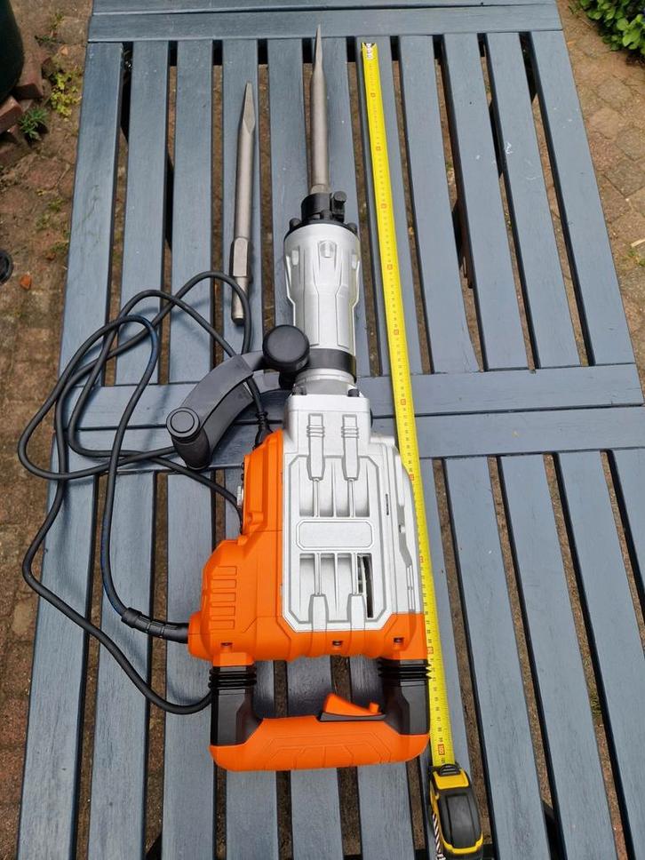 Te huur Breekhamer Sloophamer 60 joule slagkracht, Doe-het-zelf en Verbouw, Gereedschap | Boormachines, Boor- en/of Breekhamer