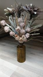 Droogbloemboeket met vaas, Huis en Inrichting, Woonaccessoires | Droogbloemen, Ophalen