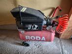 Roda Compressor - 1.5 HP, Doe-het-zelf en Verbouw, Compressors, Ophalen, Gebruikt, 6 tot 10 bar, Minder dan 200 liter/min