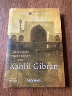 De mooiste wijze teksten van Kahlil Gibran, Achtergrond en Informatie, Spiritualiteit algemeen, Ophalen of Verzenden, Zo goed als nieuw
