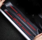 Nieuwe Kia Picanto deur dorpel stickers 4 Carbon Viber look, Ophalen of Verzenden