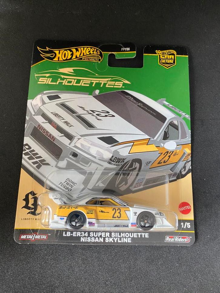 Nissan skyline super silhouet, Hobby en Vrije tijd, Modelauto's | Overige schalen, Nieuw, Auto, Ophalen of Verzenden