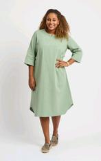 Khaki green jurk Havanna van Pont Neuf Maat 48/50 nu €49,95, P, P, Nieuw, Ophalen of Verzenden