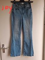 JDY broek recht/ lichte flair mt 25/30, Blauw, Ophalen of Verzenden, W27 (confectie 34) of kleiner, Gedragen