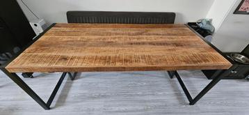 Mango Houten Eettafel 200x90x78cm beschikbaar voor biedingen