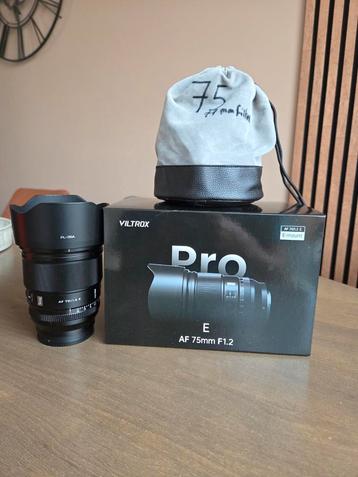 VILTROX AF 75/1.2 E Mount SONY beschikbaar voor biedingen