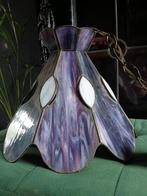 Tiffany hanglamp glas en lood, Antiek en Kunst, Antiek | Lampen, Ophalen of Verzenden