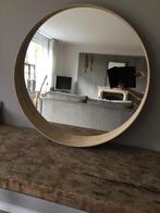 Ronde spiegel, Huis en Inrichting, Woonaccessoires | Spiegels, Ophalen, Rond, Zo goed als nieuw, 75 tot 100 cm