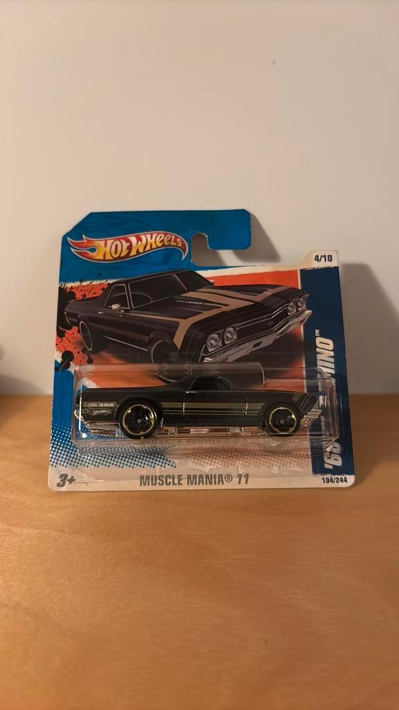 Hot wheels el camino, Hobby en Vrije tijd, Modelauto's | Overige schalen, Zo goed als nieuw, Auto, Ophalen of Verzenden